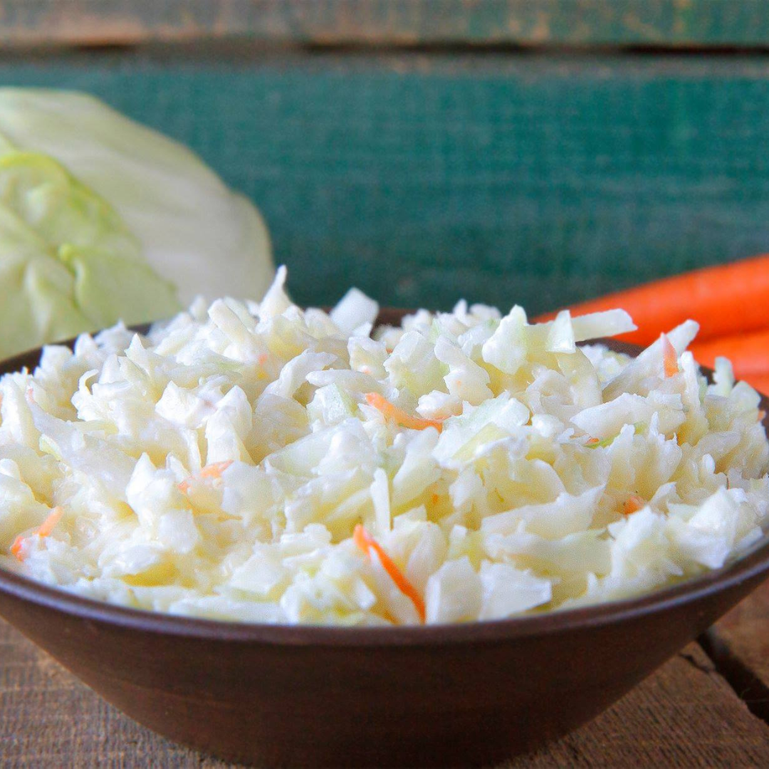 Creamy White Coleslaw 