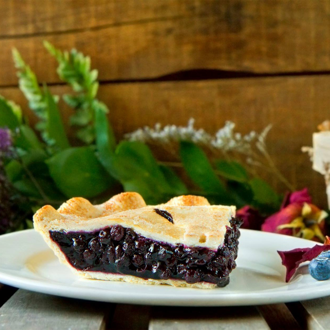 Blueberries pie 