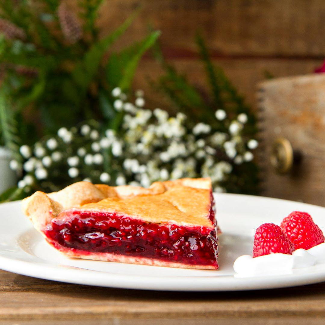 Tarte aux framboises