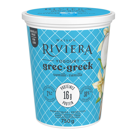 Vanilla Greek yogurt