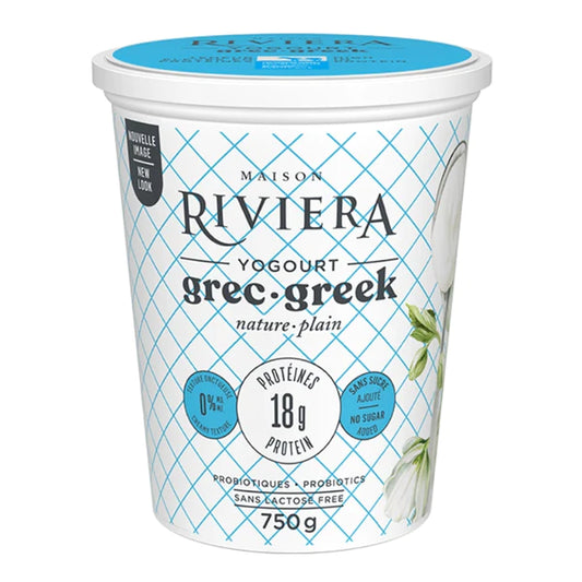 Plain Greek yogurt 0% fat 